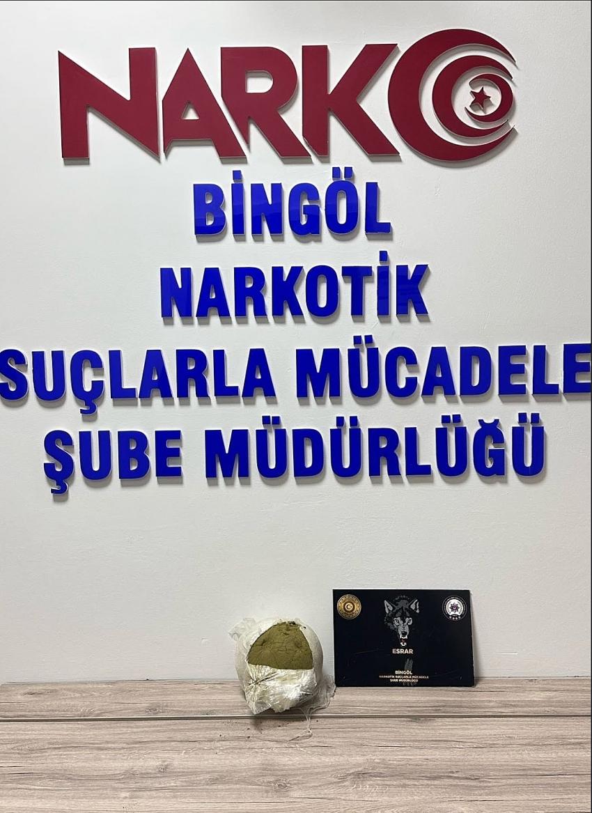 Araçta Esrar Ele Geçirildi