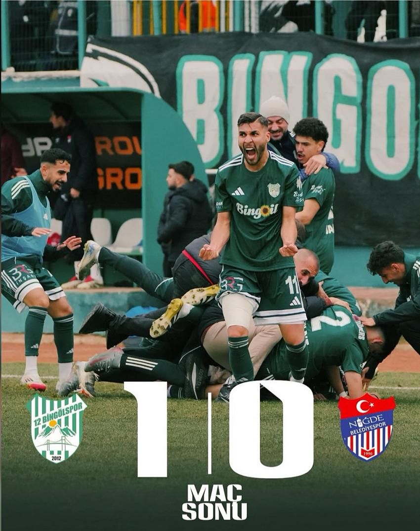 Bingölspor Puan Farkı’nı 12’e Çıkardı