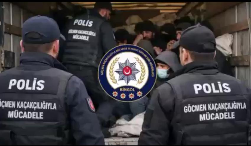 12 Kaçak Göçmen Yakalandı