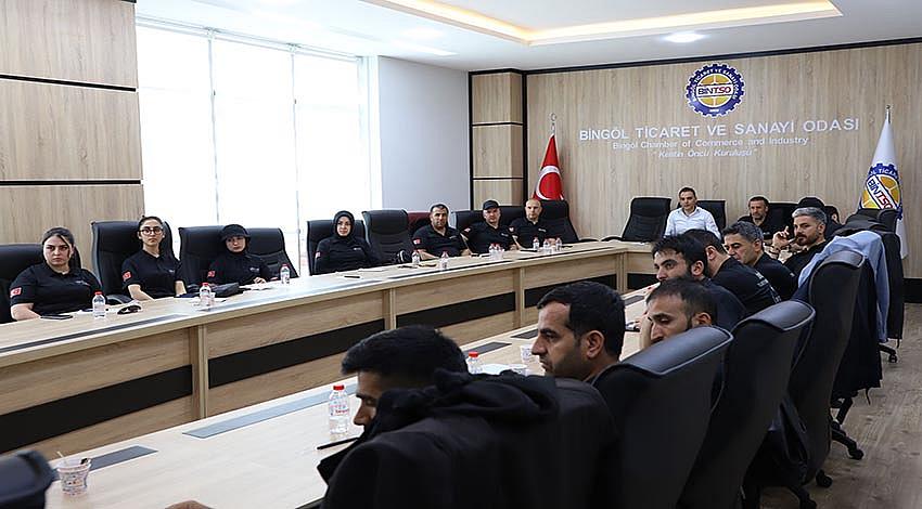 BİNTSO ARAMA KURTARMA EKİBİNE EĞİTİM VERİLDİ
