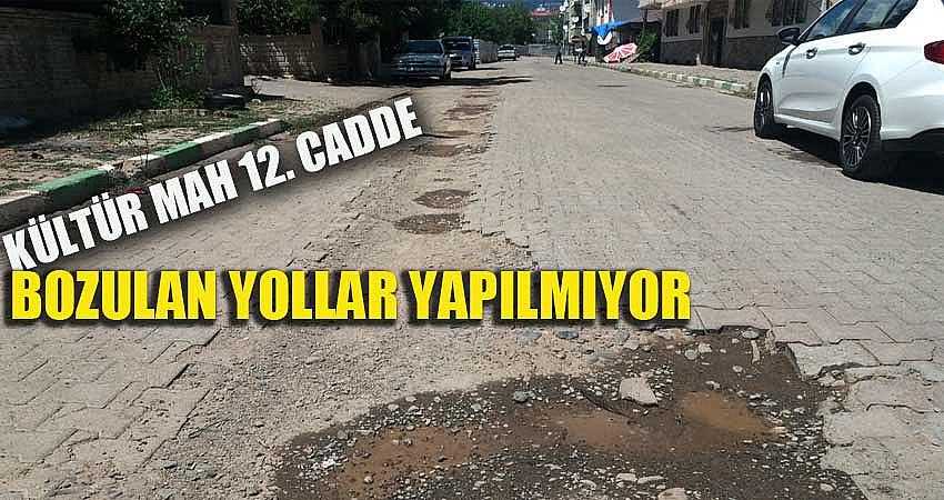 BOZULAN YOLLAR YAPILMIYOR
