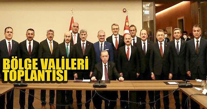 VALİ EKİNCİ, BÖLGE VALİLERİ TOPLANTISINA KATILDI
