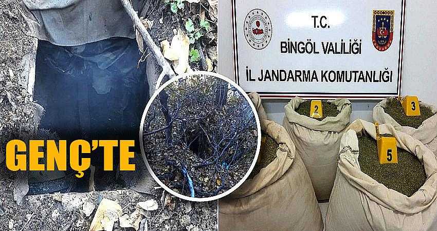 6 adet depo, 7 sığınak tespit edildi