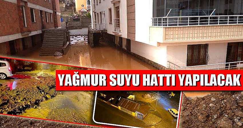 YAĞMUR SUYU HATTI İÇİN KREDİ ALINACAK