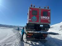 Hastalara Paletli Ambulansla Ulaşılıyor