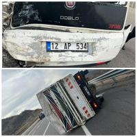 Yado Mevkiinde Kaza: 5 Yaralı 