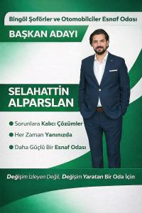 Selahattin Alparslan Şoförler ve Otomobilciler Odası Başkan Adaylığı’nı Açıkladı
