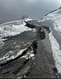 Solhan Kale Grup Yolu ve Yelesen'de Heyelan