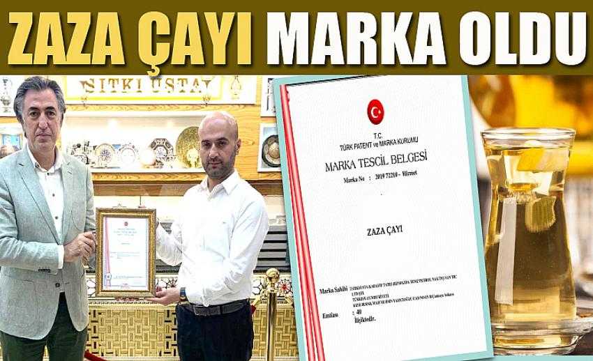 Zaza Cayı marka oldu