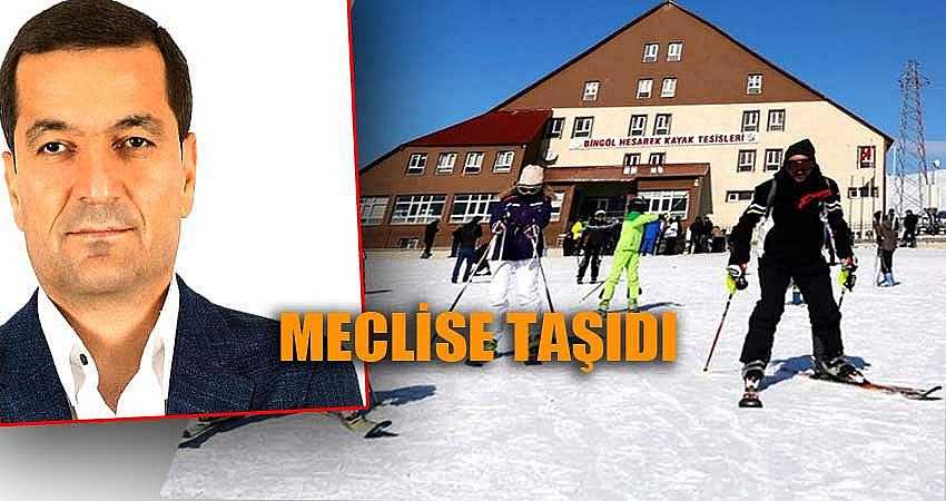 KAYAK MERKEZİNDEKİ YOĞUNLUK MECLİSE TAŞINDI